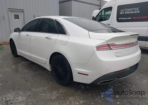 2017 Lincoln Mkz Hybrid Reserve from USA, damaged, VIN 3LN6L5MU2HR635336